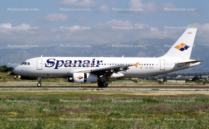 EC-HRP, Spanair, Airbus A320-232