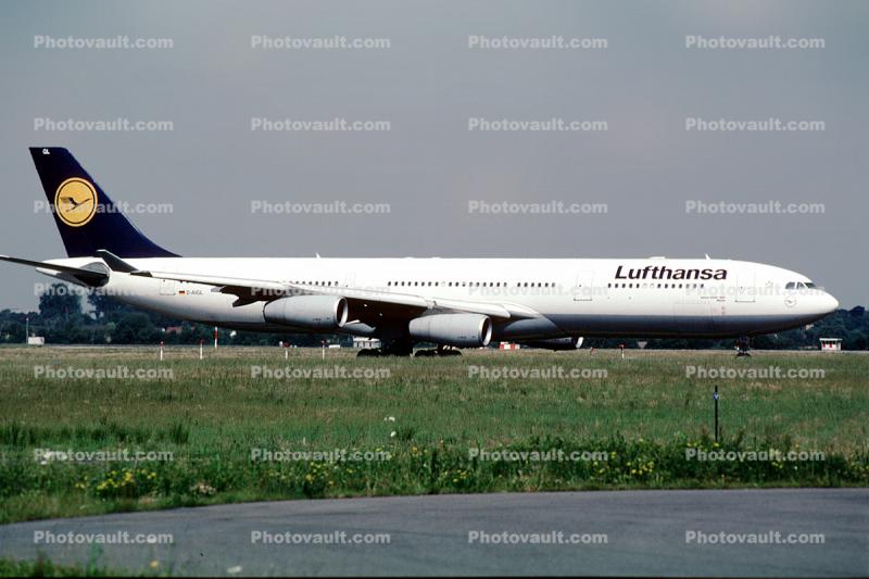 D-AIGL, Airbus A340-313X, Lufthansa, CFM56-5C4, CFM56