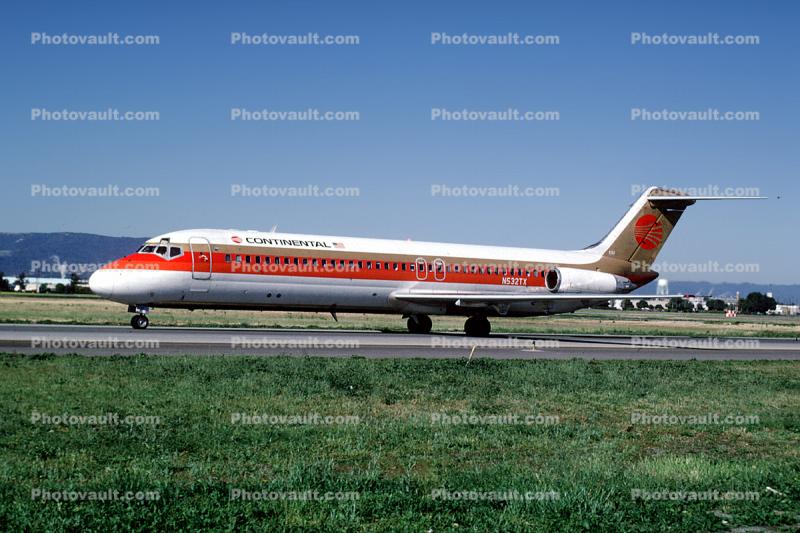N532TX, DC-9-32, Continental Airlines COA