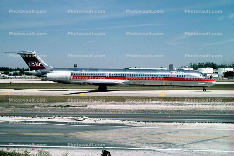 N816US, McDonnell Douglas MD-82, US Airways AWE, JT8D-217C, JT8D