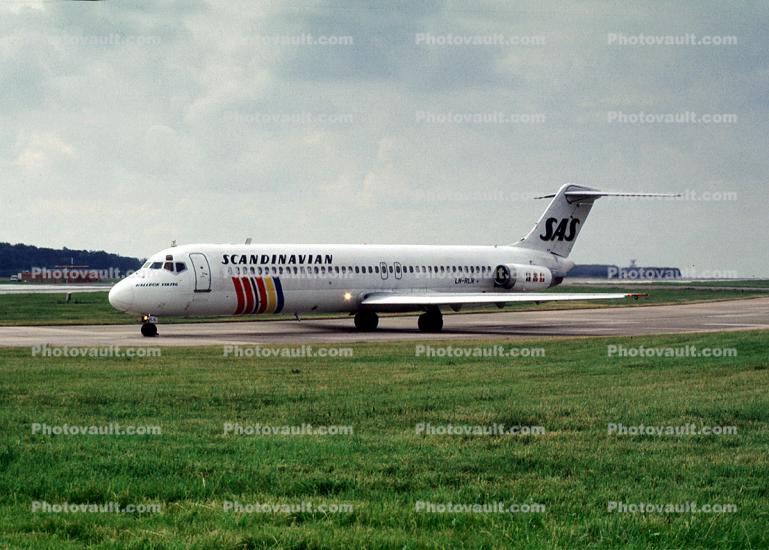 LN-RLN, Douglas DC-9-41, Scandinavian Airline System, Halldor Viking, JT8D