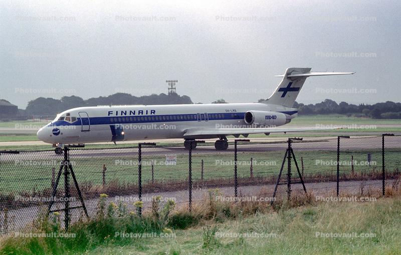 OH-LMB, Finnair, McDonnell Douglas MD-87, JT8D-217C, JT8D