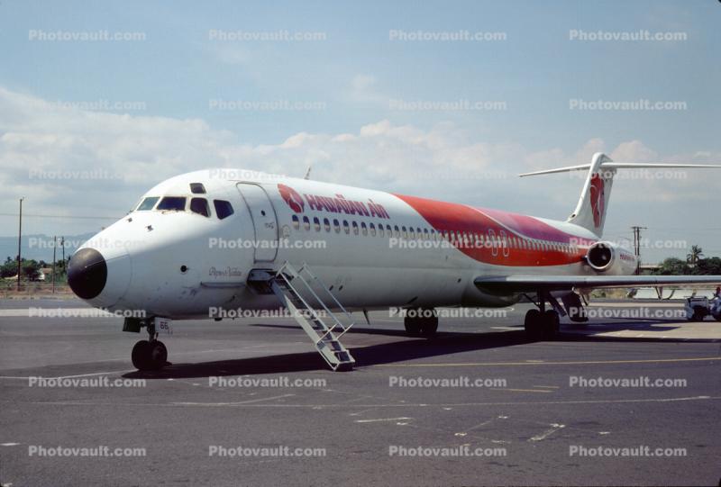 N699HA, Douglas DC-9-51, Hawaiian Air HAL, Airstair, JT8D