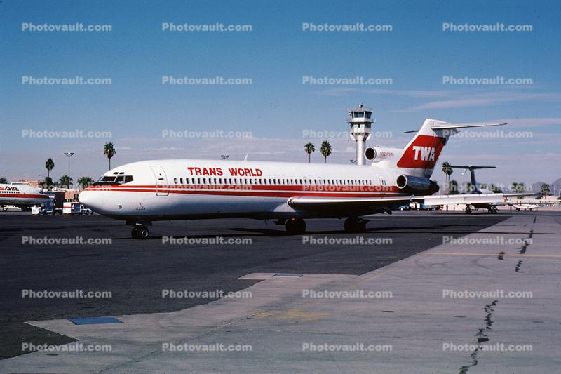 N52309, Trans World Airlines TWA, Boeing 727-231, JT8D-9A, JT8D, January 8 1981, 1980s, 727-200 series