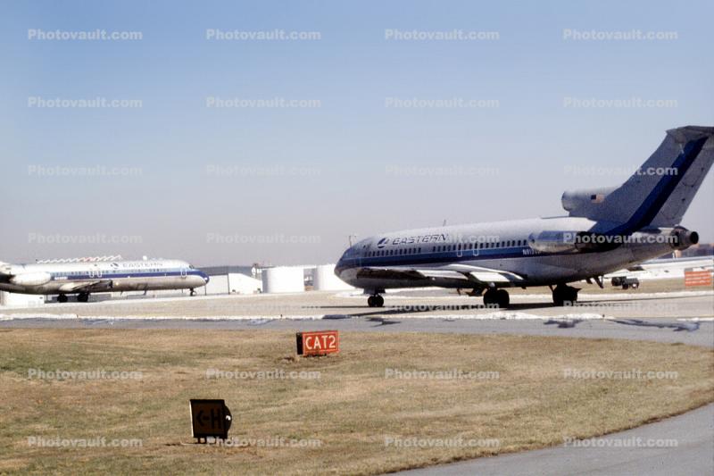 N813EA, Boeing 727-225, Eastern Airlines EAL, JT8D-15 s3, JT8D, 727-200 series