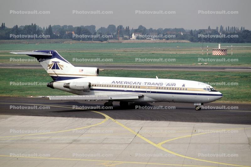 N283AT, Boeing 727-022, American Trans Air, JT8D-7B s3, JT8D