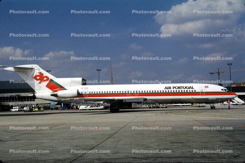 CS-TBS, Boeing 727-282, Air Portugal, JT8D-17, JT8D, 727-200 series