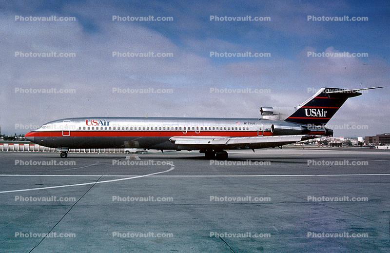 N703US, Boeing 727-295, US Airways AWE, JT8D, 727-200 series