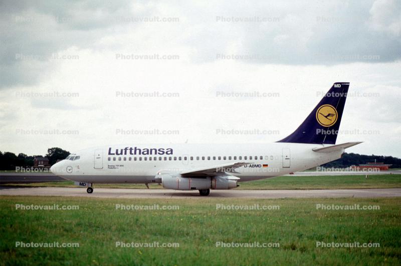 D-ABMD, Boeing 737-230, Lufthansa, 737-200 series