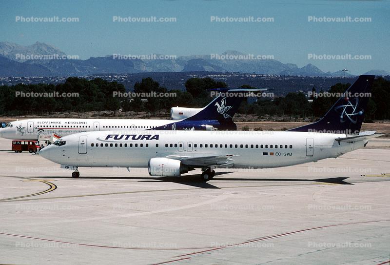 EC-GVB, Futura International, Airlines, Boeing 737-4Y0, CFM56-3C1, CFM56