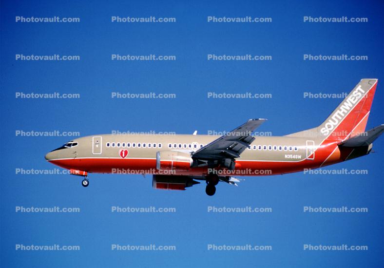 N354SW, Boeing 737-3H4, Southwest Airlines SWA, 737-300 series, CFM56-3B1, CFM56