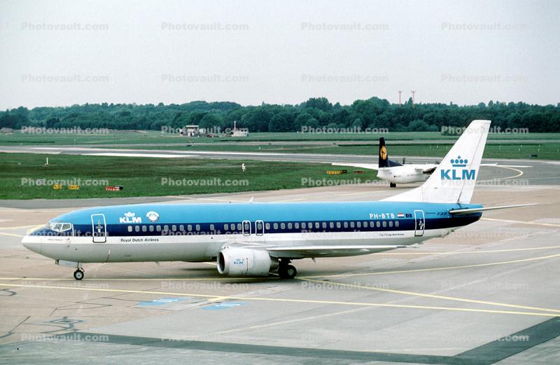 PH-BTB, Boeing 737-406, 737-400 series, KLM Airlines, CFM56-3C1, CFM56