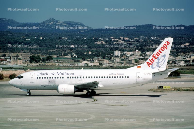EC-GGO, Air Europa, Boeing 737-7K2, Diario de Mallorca, CFM56