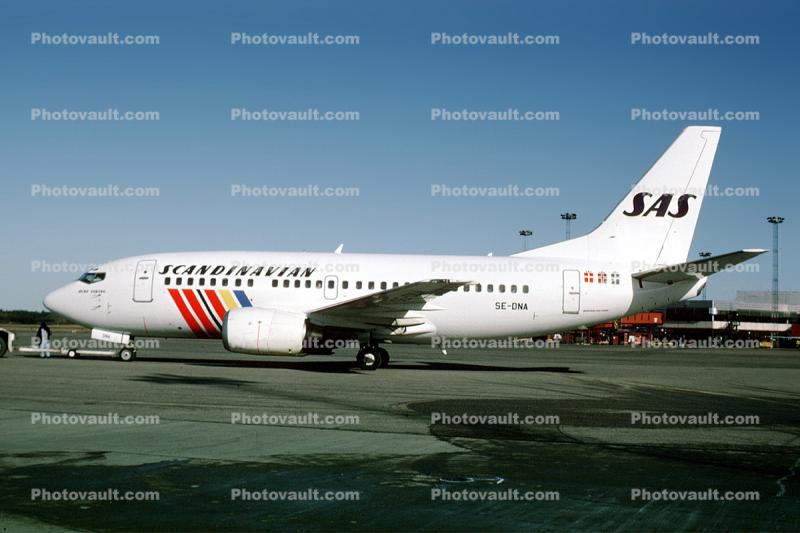 SE-DNA, Boeing 737-59D, Scandinavian Airline System, 737-500 series, CFM56-3C1, CFM56