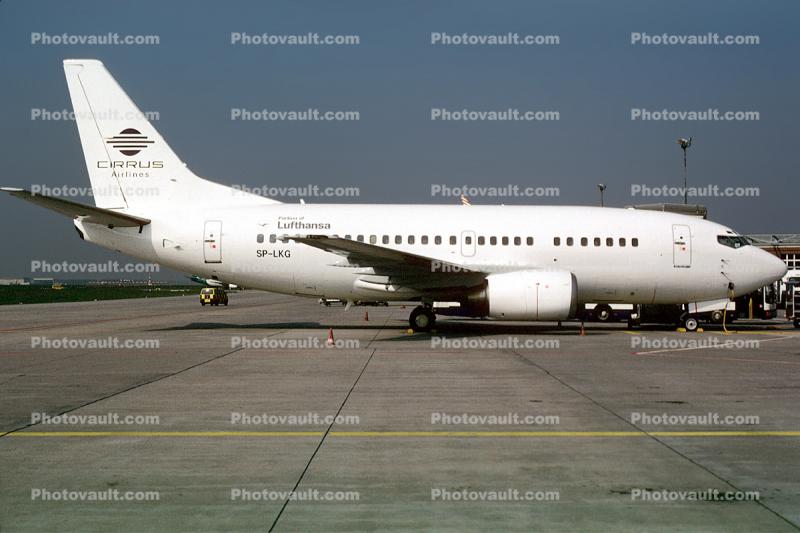 SP-LKG, Boeing 737-53C, Cirrus Airlines, 737-500 series, CFM56-3C1, CFM-56, CFM56