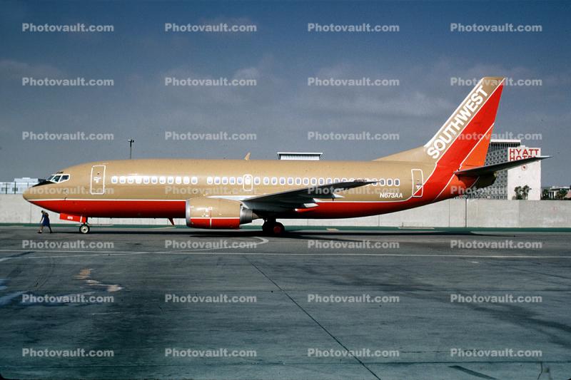 N673AA, Boeing 737-3A4, Southwest Airlines SWA, 737-300 series, CFM56
