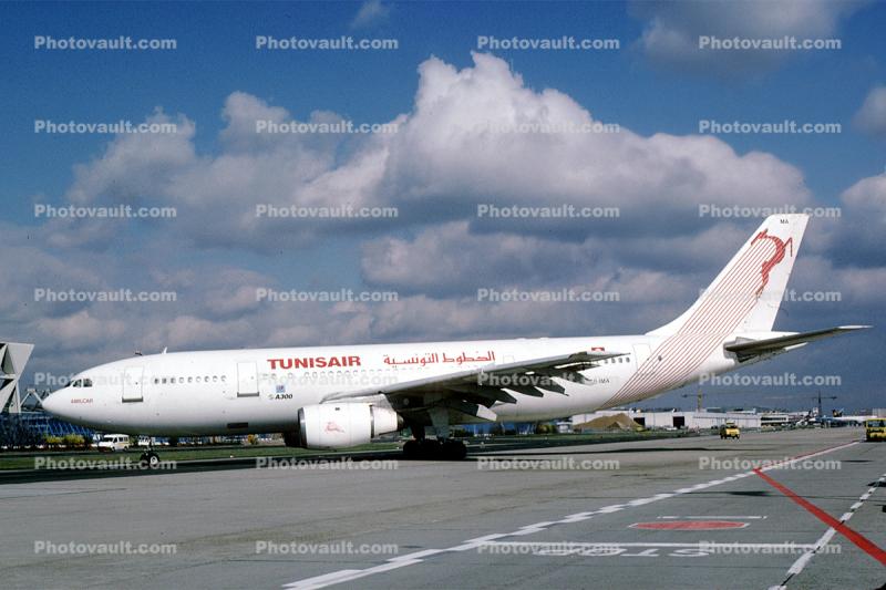 TS-IMA, TunisAir, Airbus A300B4-203, CF6-50C2, CF6