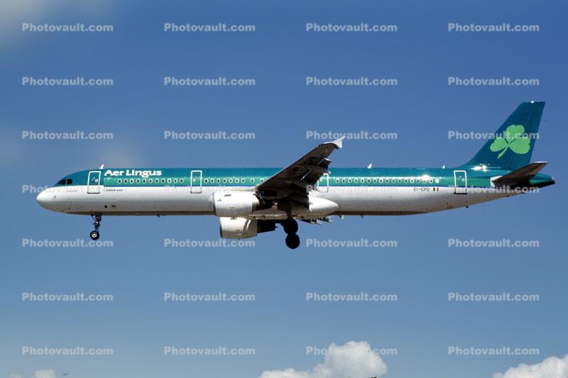 EI-CPD, landing, Aer Lingus, Airbus A321-211, A321 series, CFM56-5B3/P, CFM56