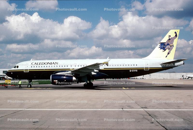 G-CVYG, Caledonian, Batman, Airbus A320-231, V2500-A1, V2500