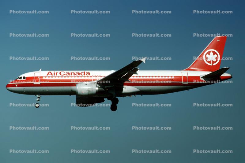 C-FGYL, Air Canada ACA, Airbus A320-211, CFM56-5A1, CFM56