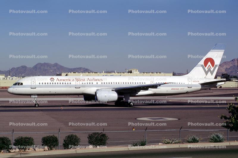 N904AW, Boeing 757-2S7, America West Airlines AWE, RB211-535E4, RB211, FN: 904, 757-200 series
