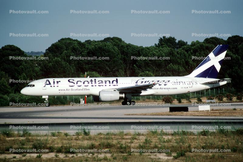 SX-BLW, Air Scotland, Boeing 757-236ER, RB211