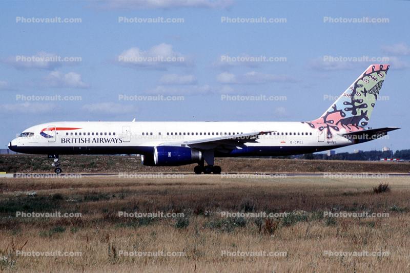 G-CPEL, Boeing 757-236SF, British Airways BAW, RB211