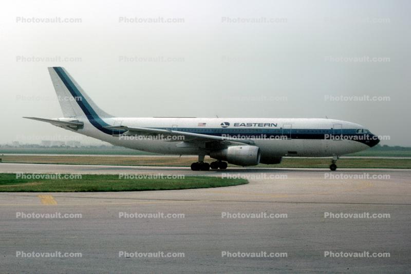 N202EA, Eastern Airlines EAL, Airbus A300B4-2C, CF6