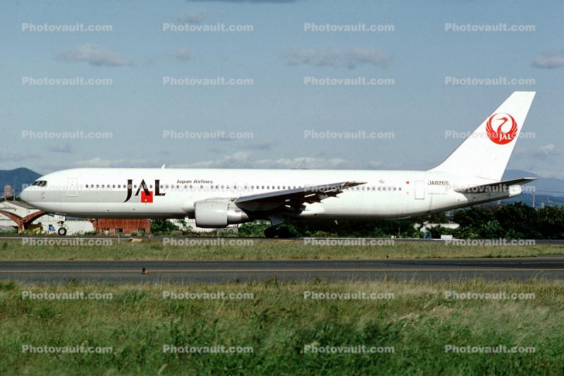 JA8265, Boeing 767-346, Japan Airlines JAL, 767-300 series