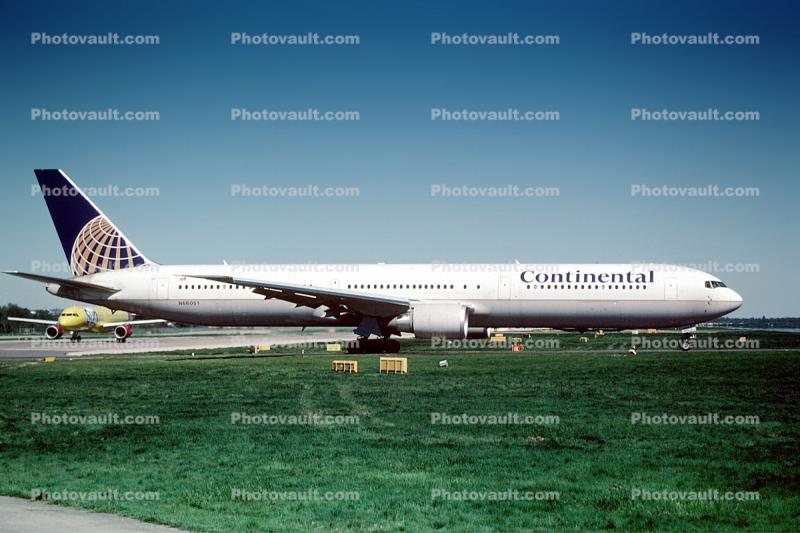 N66051, Boeing 767-424(ER), Continental Airlines COA, CF6