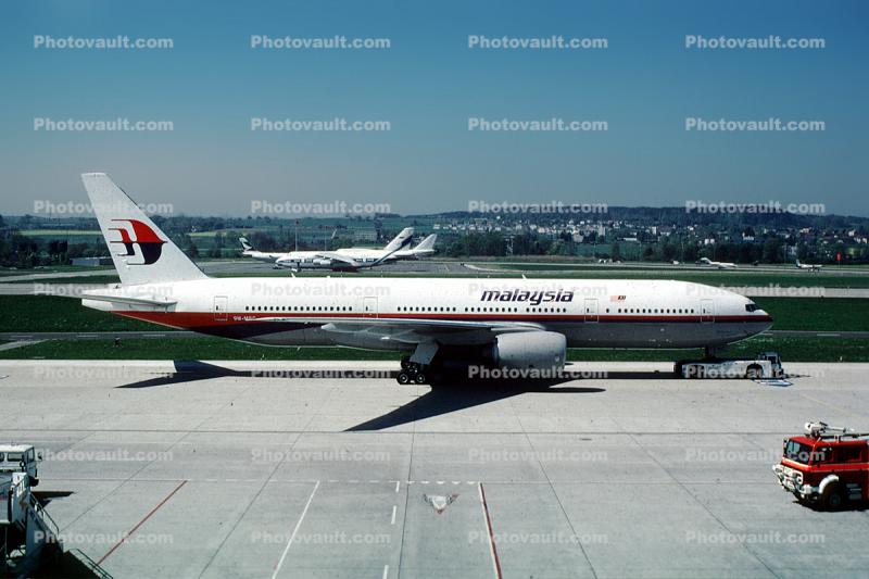 9M-MRC, Boeing 777-2H6ER, Malaysia Airlines, 777-200 series MH370, Trent