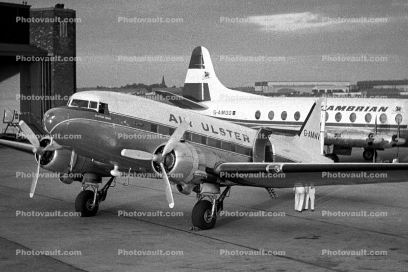 G-AMWV, Air Ulster, 1950s, Douglas C-47B-1-DK