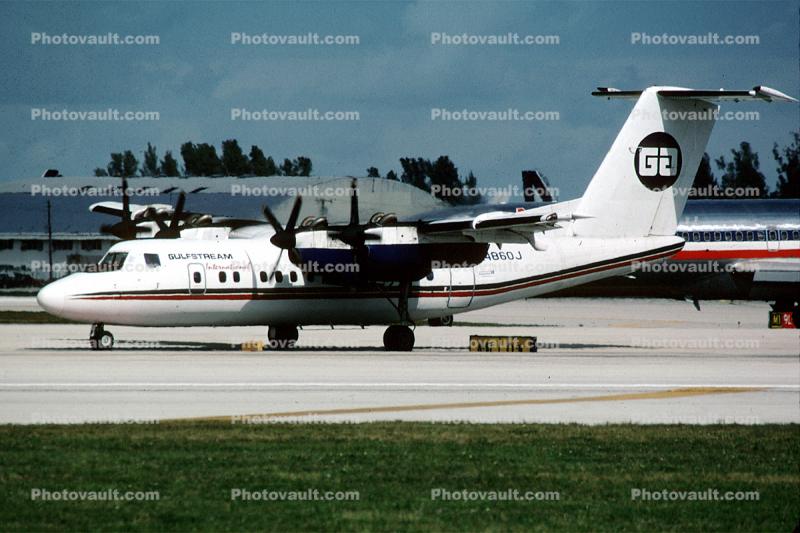 N706GA, Gulfstream International Airlines, De Havilland Canada DHC-7-102 Dash 7