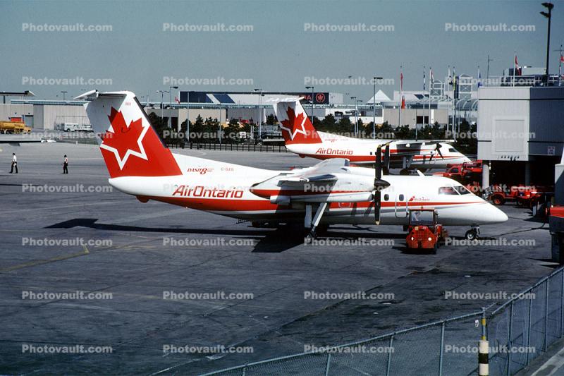 C-GJIG, Air Ontario, De Havilland DHC-8-102, Q100