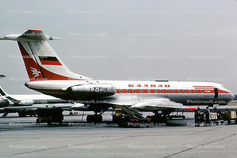 LZ-TUK, Tupolev TU-134A, Balkan Airlines