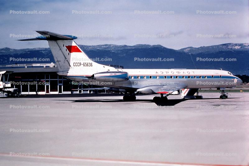 CCCP-65636, Aeroflot, Tu-134A