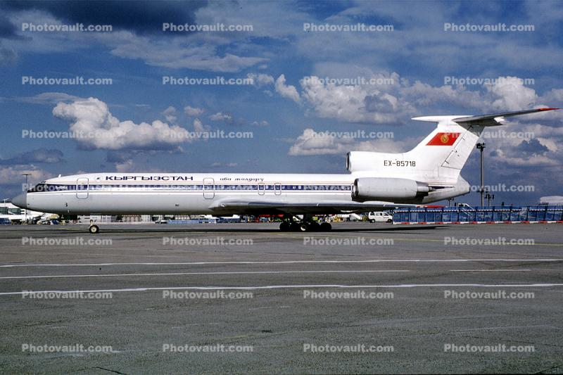 EX-85718, Kyrgyzstan Airlines, Tupolev Tu-154M