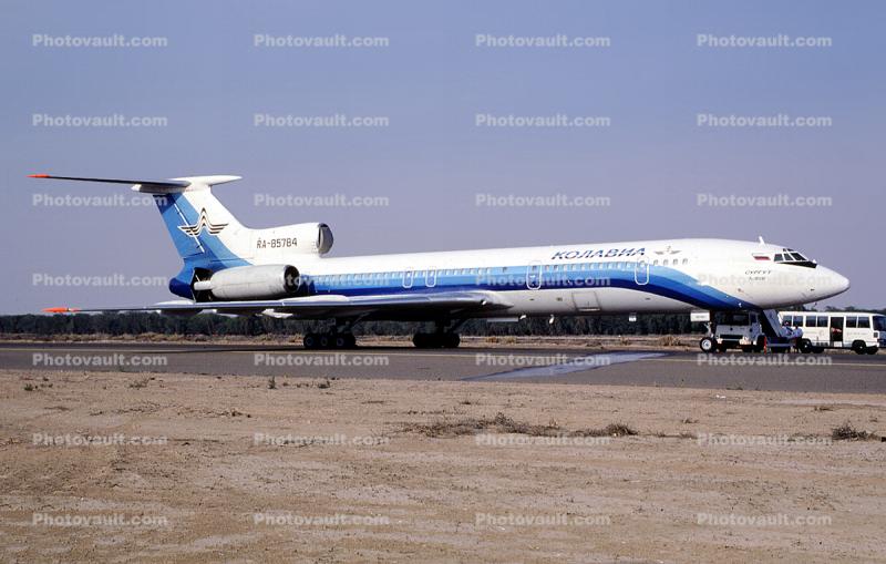 RA-85784, Tupolev TU-154, Kolavia
