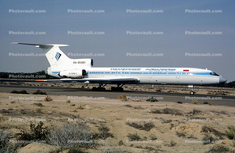 RA-85481, Tupolev Tu-154B2, Tyumen Airlines