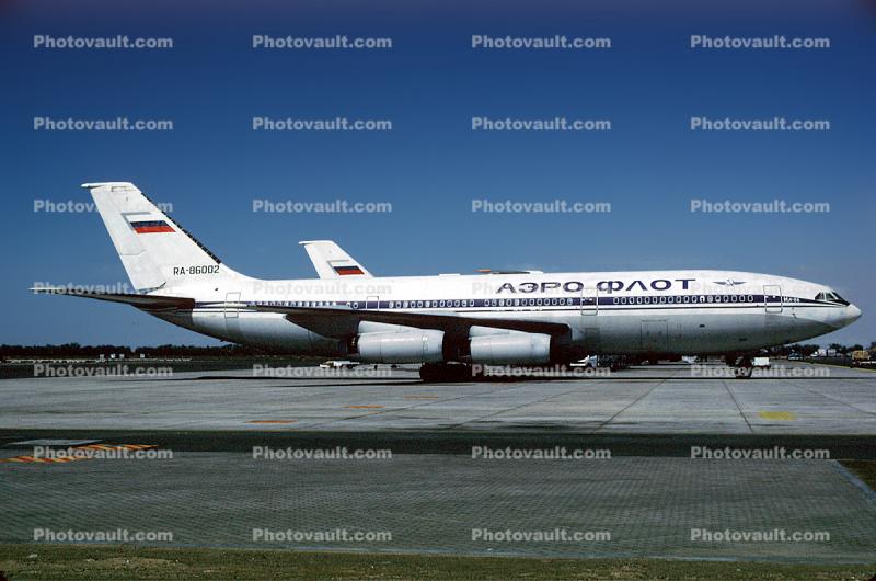 IRA-86002, lyushin Il-86, Aeroflot Russian Airlines AFL