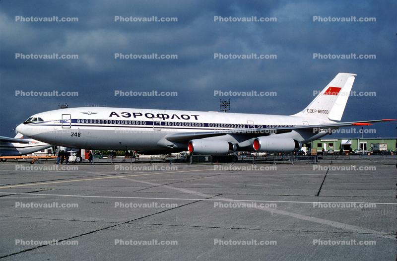 CCCP-86003, lyushin Il-86, Aeroflot Russian Airlines AFL