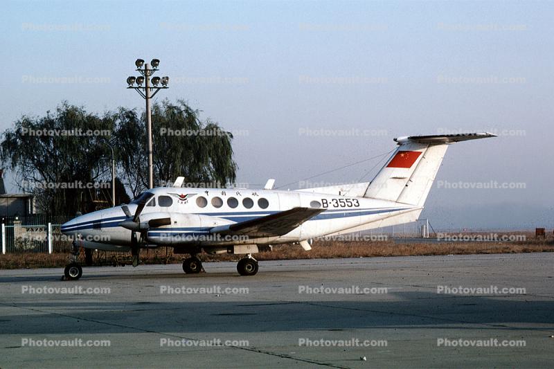B-3553, Beech B200 King Air, PT6A