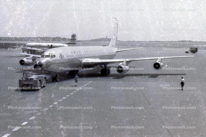 American Airlines AAL, Boeing 720, 1950s