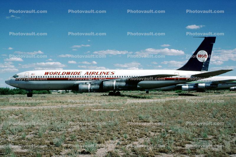 N8733, Boeing 707-331B, Worldwide Airlines