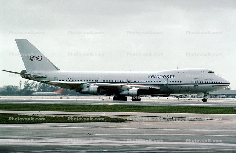 Aeroposta, Boeing 747-121, 747-100, N747PA
