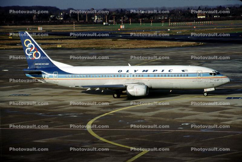 SX-BKF, Boeing 737-484, Olympic Airlines, 737-400 series, CFM56-3C1, CFM56