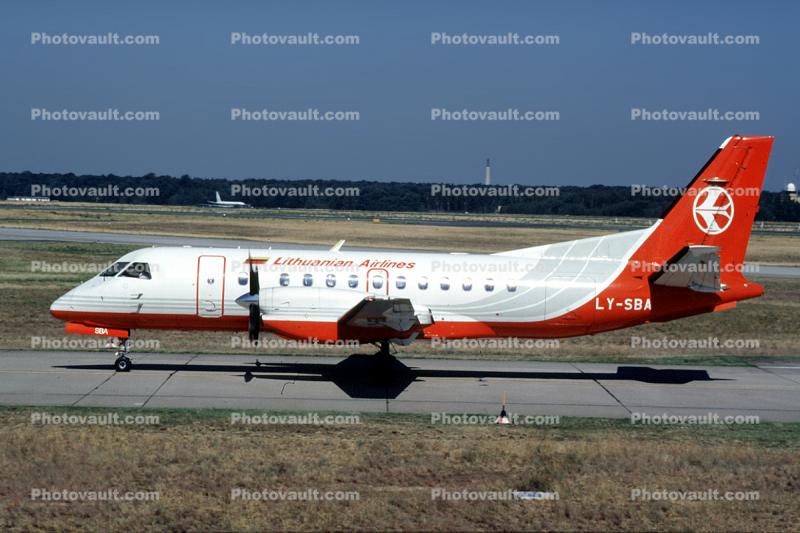 LY-SBA, SAAB 340B, Lithuanian Airlines