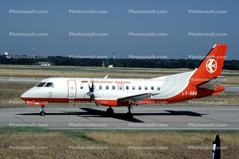 LY-SBA SAAB 340B, Lithuanian Airlines