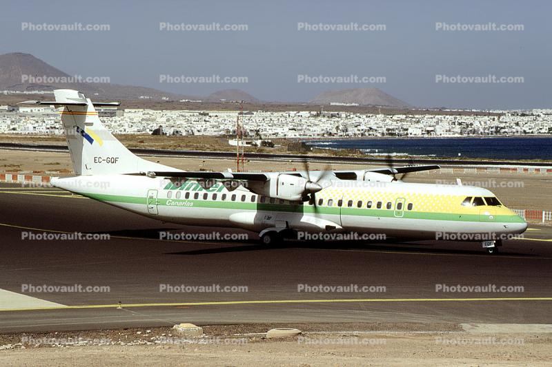 EC-GQF, ATR 72-202, Binter Canarias, Airlines, ATR-72 series