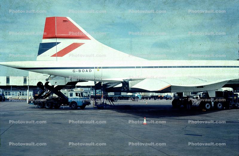 British Airways BAW, G-BOAD, Concorde 102